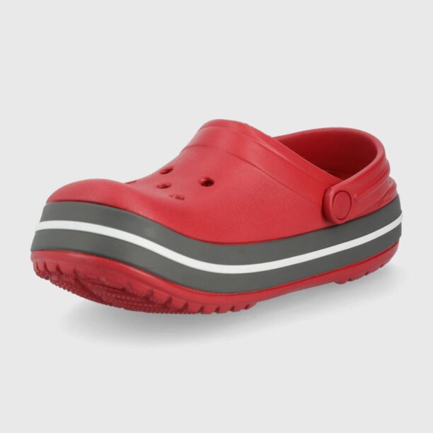 Crocs slapi copii culoarea rosu preţ