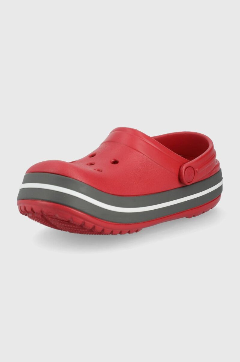 Crocs slapi copii culoarea rosu preţ