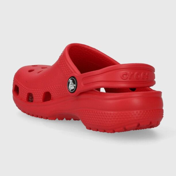 Crocs slapi copii culoarea rosu preţ