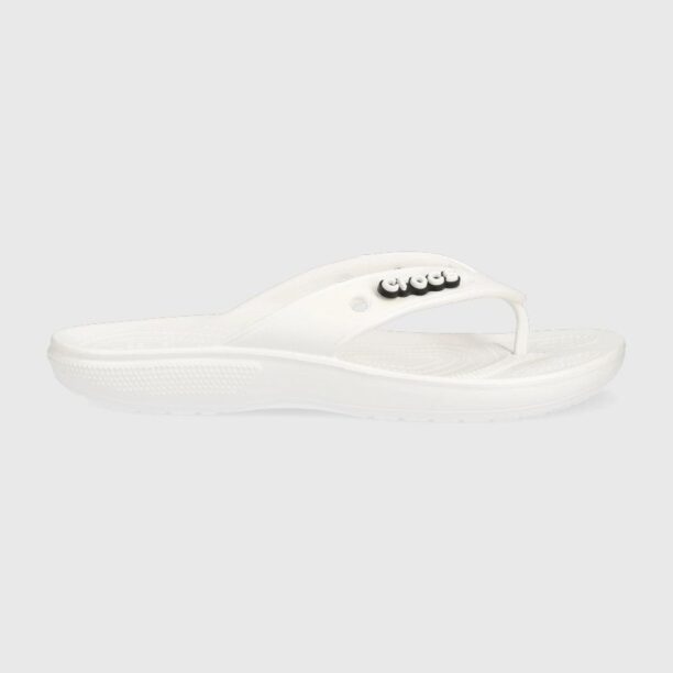 Crocs șlapi culoarea alb 207713.100-WHITE