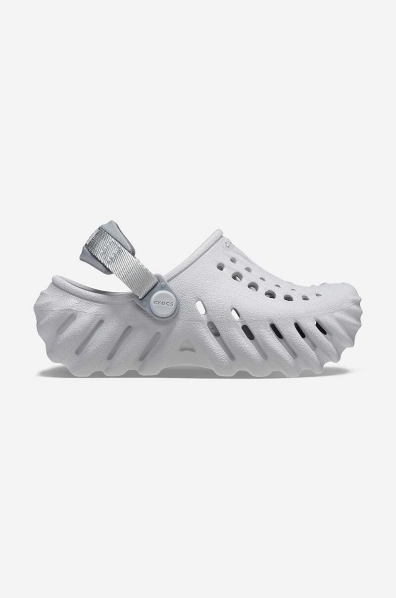 Crocs slapi culoarea gri