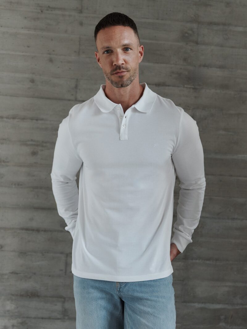 DAN FOX APPAREL Tricou 'Essential'  alb