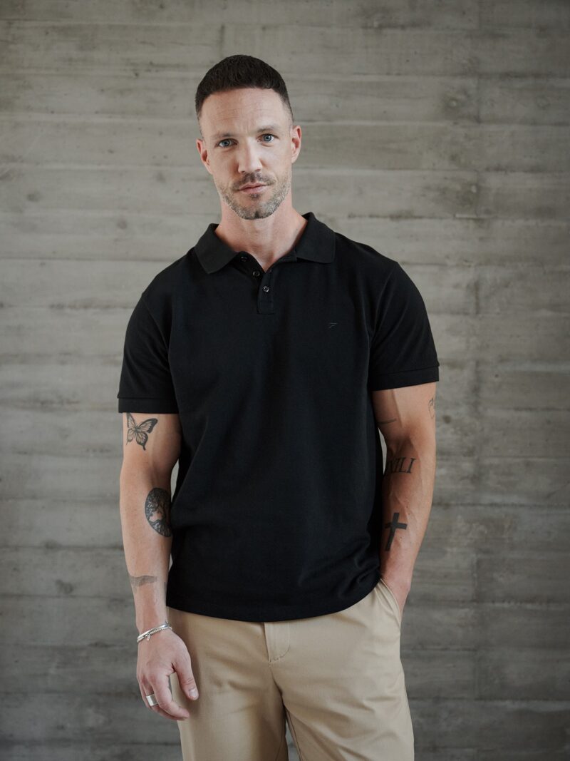 DAN FOX APPAREL Tricou 'Essential'  negru