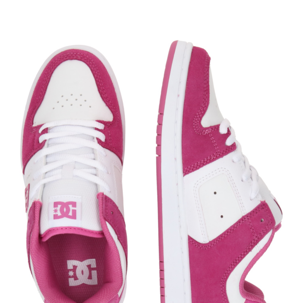 DC Shoes Sneaker low 'MANTECA 4'  roz închis / alb