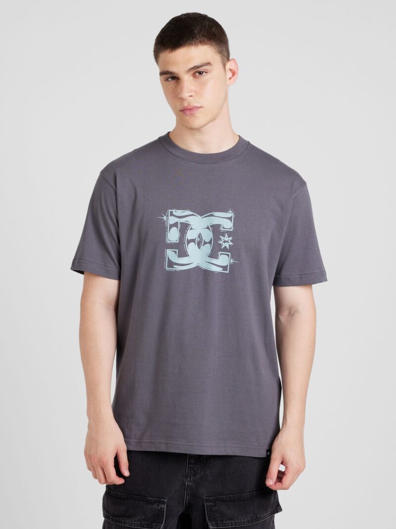 DC Shoes Tricou 'STAR'  albastru pastel / gri închis