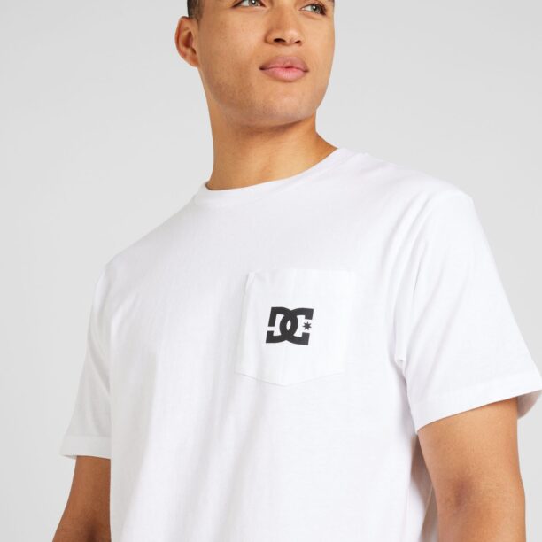 DC Shoes Tricou  negru / alb