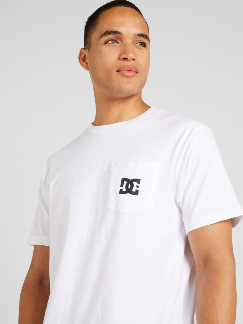 DC Shoes Tricou  negru / alb