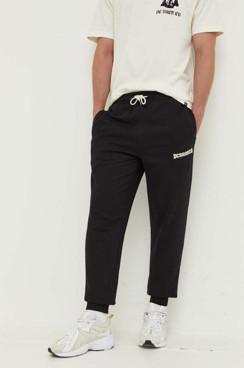 DC pantaloni de trening culoarea negru