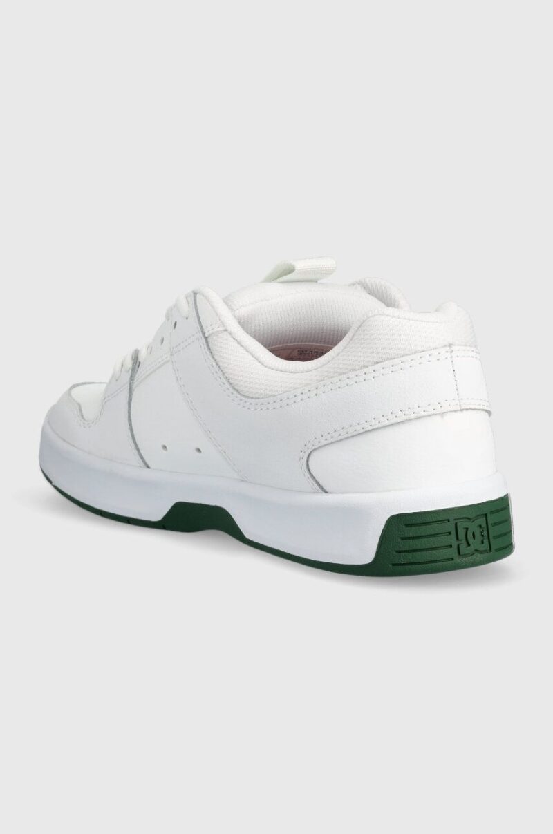 DC sneakers culoarea alb preţ