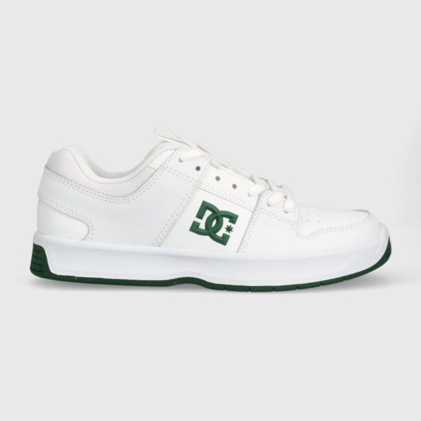 DC sneakers culoarea alb