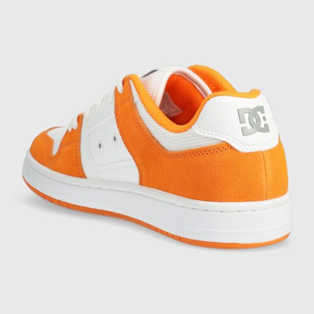 DC sneakers culoarea portocaliu preţ