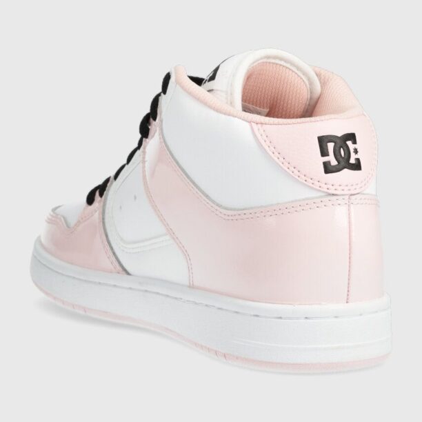 DC sneakers culoarea roz preţ