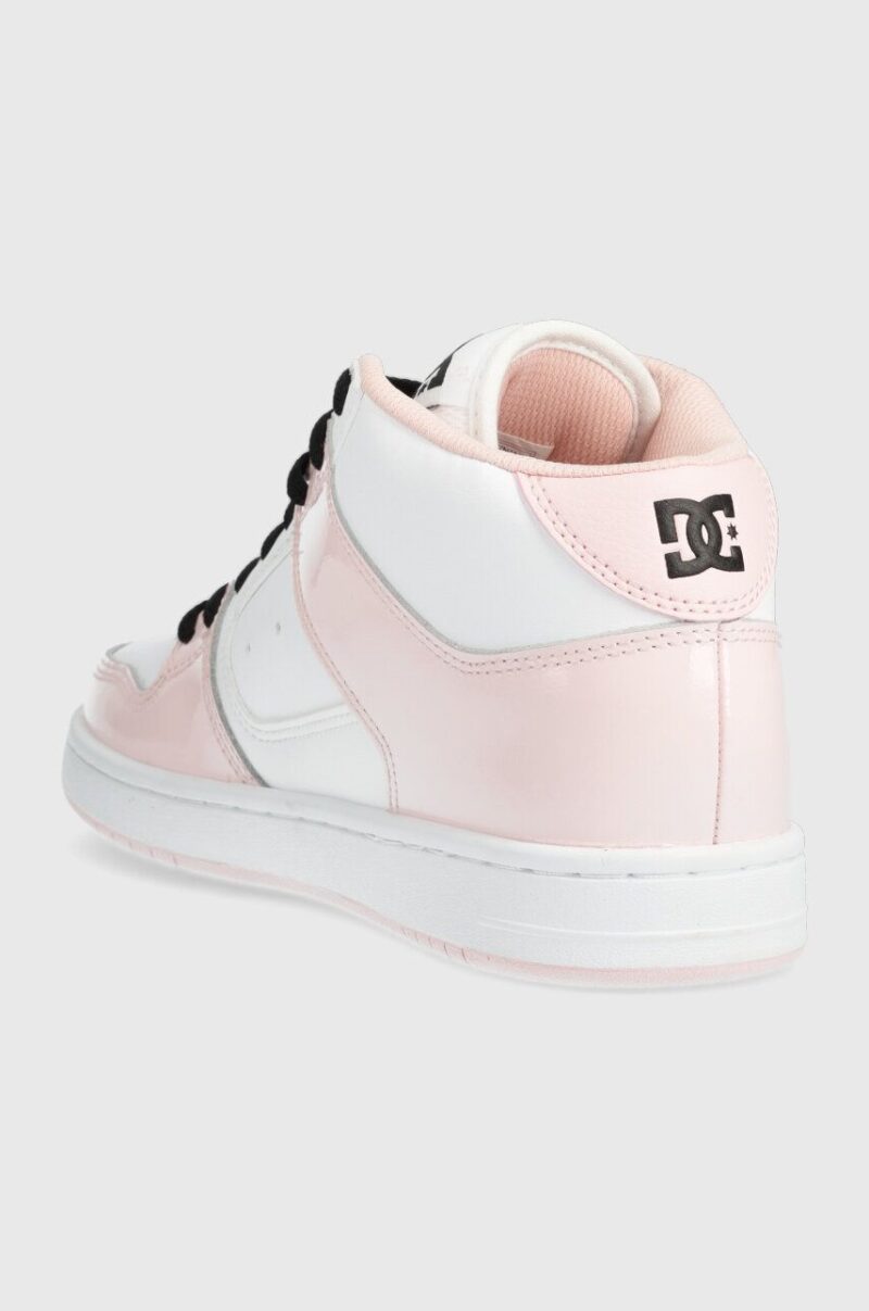 DC sneakers culoarea roz preţ