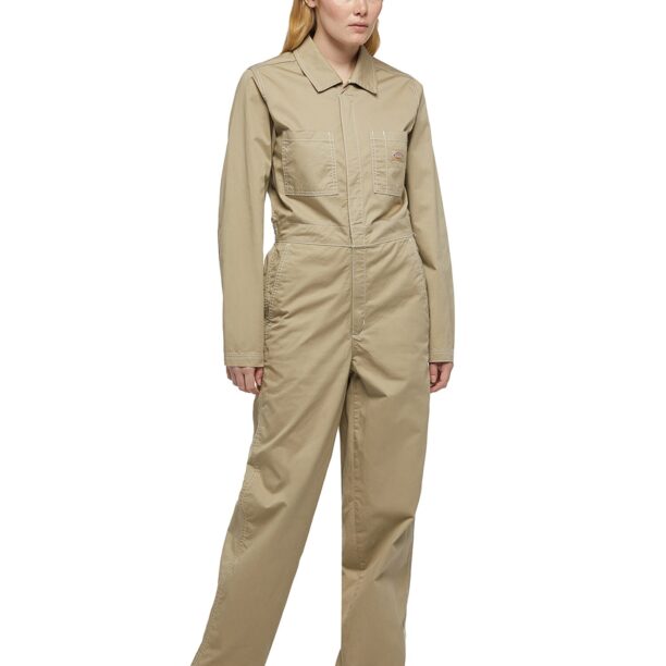 DICKIES Salopeta 'SUN PRARIE COVERALL W'  kaki preţ