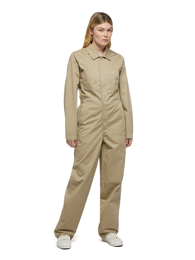 DICKIES Salopeta 'SUN PRARIE COVERALL W'  kaki preţ