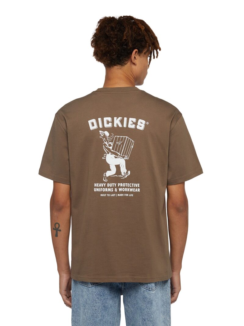 DICKIES Tricou  maro / alb preţ