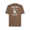 DICKIES Tricou  maro / alb