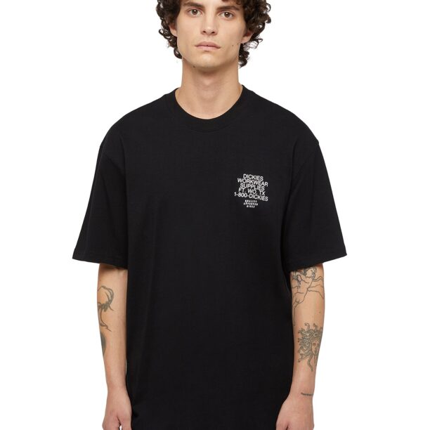 Cumpăra DICKIES Tricou  negru / alb