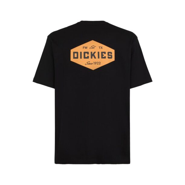 DICKIES Tricou  portocaliu deschis / negru