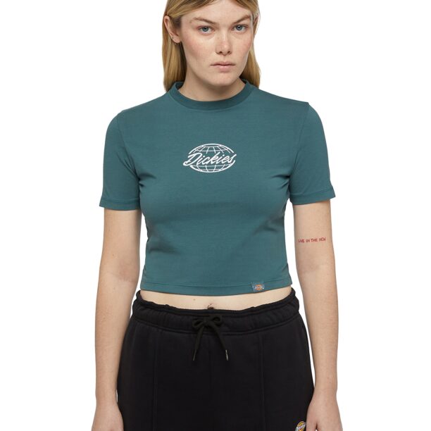 DICKIES Tricou  verde smarald preţ