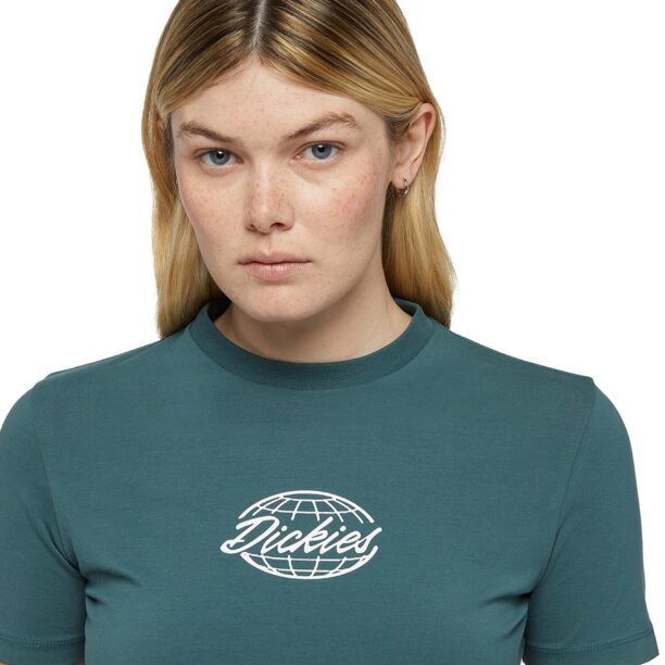 Original DICKIES Tricou  verde smarald