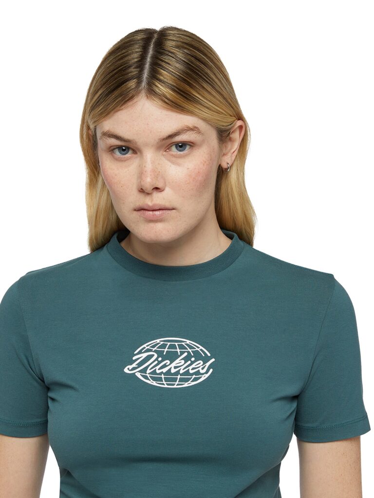 Original DICKIES Tricou  verde smarald