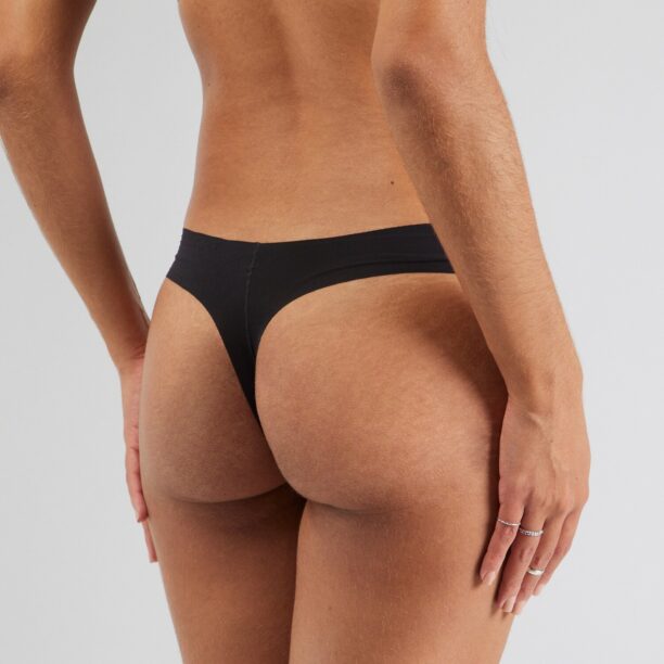 DKNY Intimates Tanga  gri / negru preţ