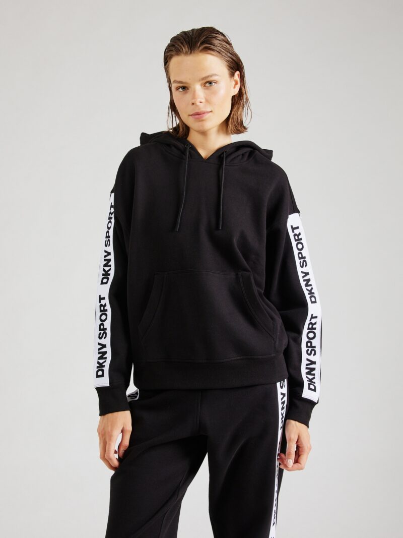 DKNY Performance Hanorac sport  negru / alb