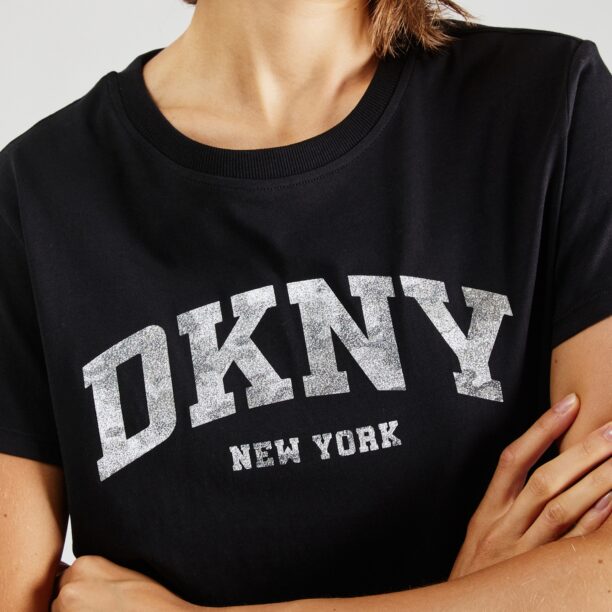 Preţ DKNY Performance Tricou funcțional  gri / gri închis / negru