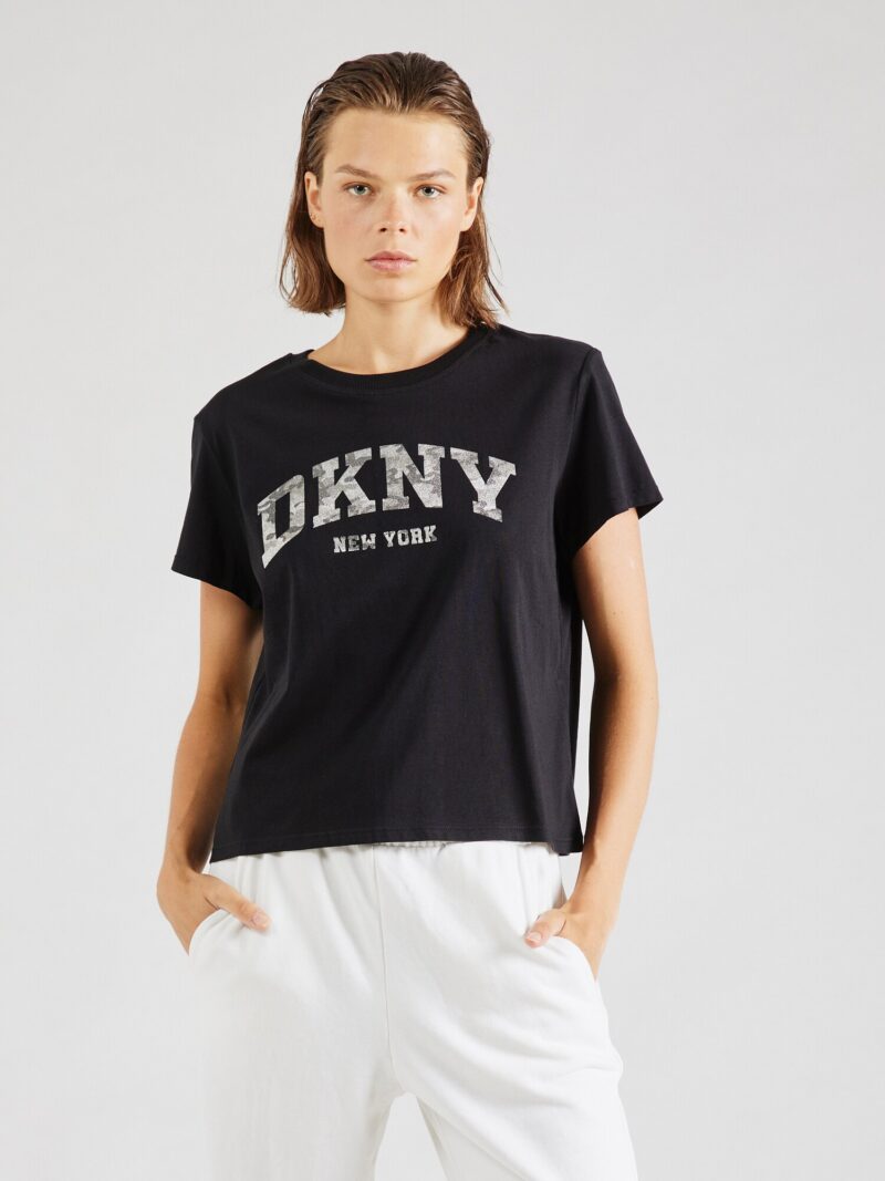 DKNY Performance Tricou funcțional  gri / gri închis / negru