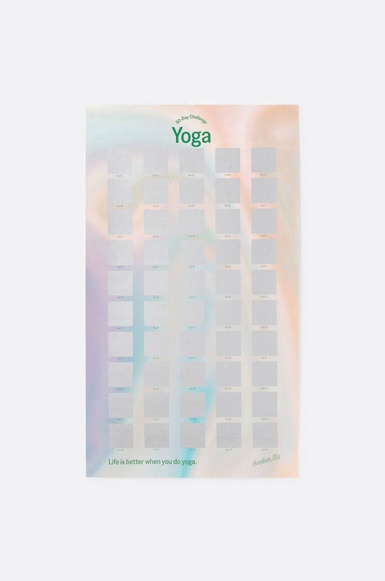 DOIY Poster razuibil 50 Day Yoga Challenge preţ