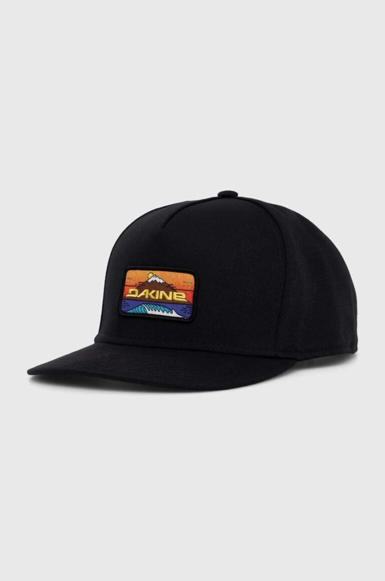 Dakine sapca ALL SPORTS PATCH BALLCAP culoarea negru