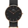 Daniel Wellington ceas Classic 36 Cornwall culoarea roz