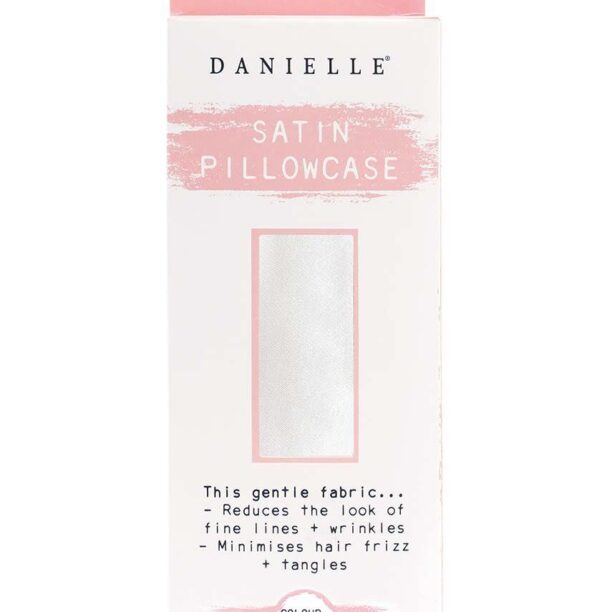 Danielle Beauty față de pernă din satin White Satin