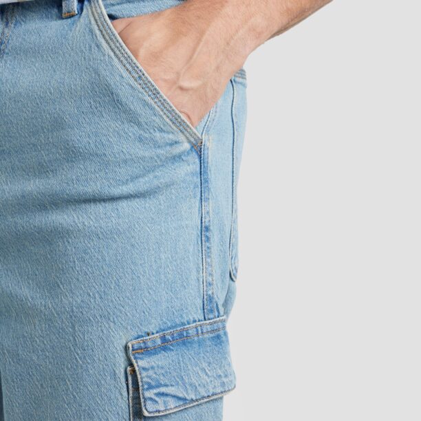 Denim Project Pantaloni eleganți  albastru denim preţ