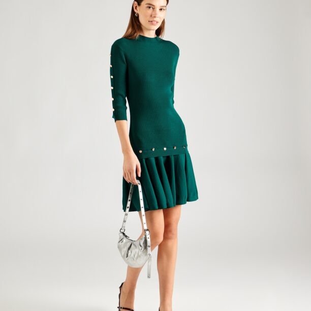 Cumpăra Derhy Rochie tricotat  auriu / verde