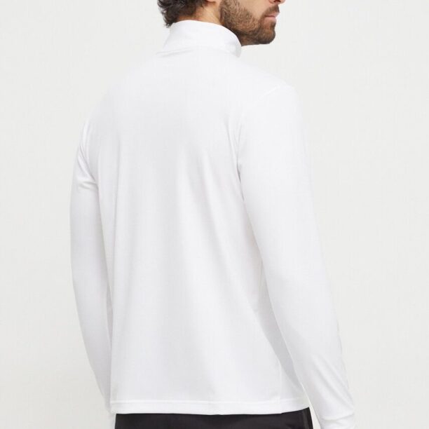 Descente longsleeve funcțional Archer culoarea alb preţ