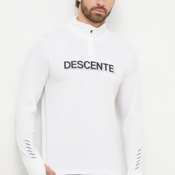 Descente longsleeve funcțional Archer culoarea alb