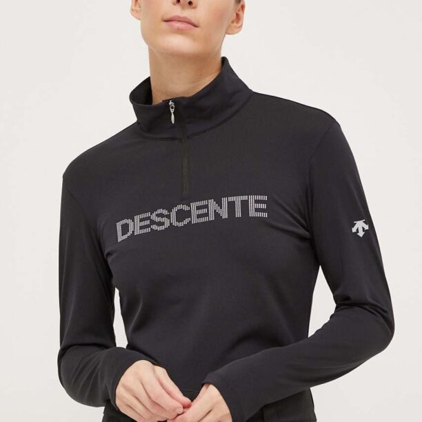 Descente longsleeve funcțional Laurel culoarea negru