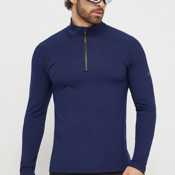 Descente longsleeve funcțional Piccard culoarea albastru marin