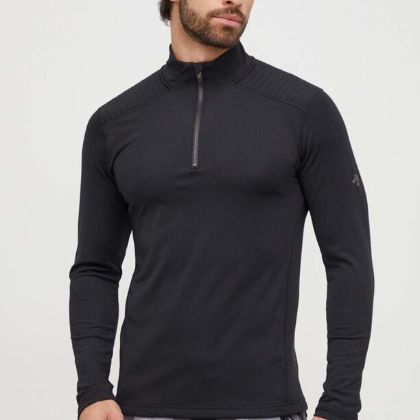 Descente longsleeve funcțional Piccard culoarea negru