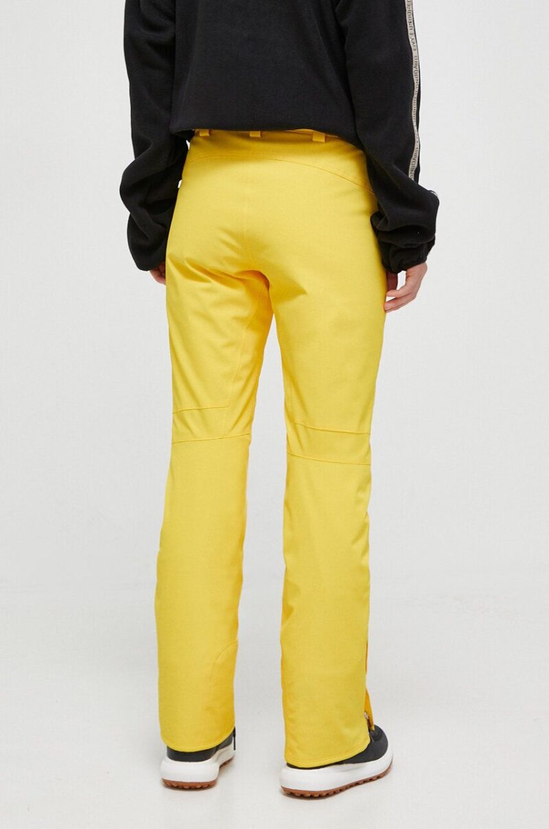 Descente pantaloni de schi Nina culoarea galben preţ