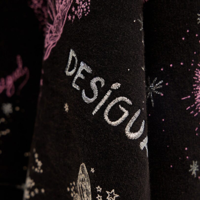 Desigual Bluză de molton  mai multe culori / negru preţ
