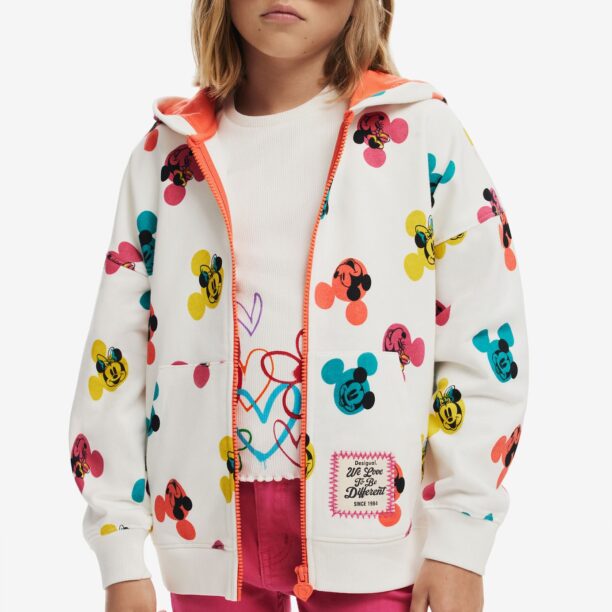 Desigual Hanorac 'Mickey Mouse'  mai multe culori / alb