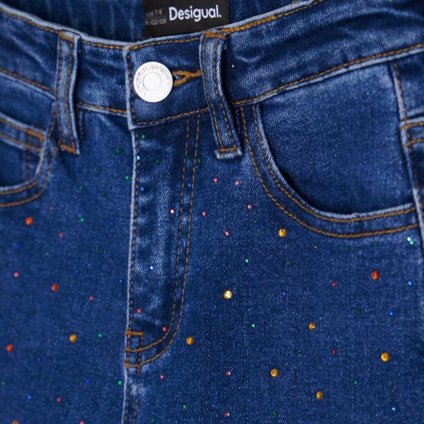 Desigual Jeans  albastru / auriu preţ