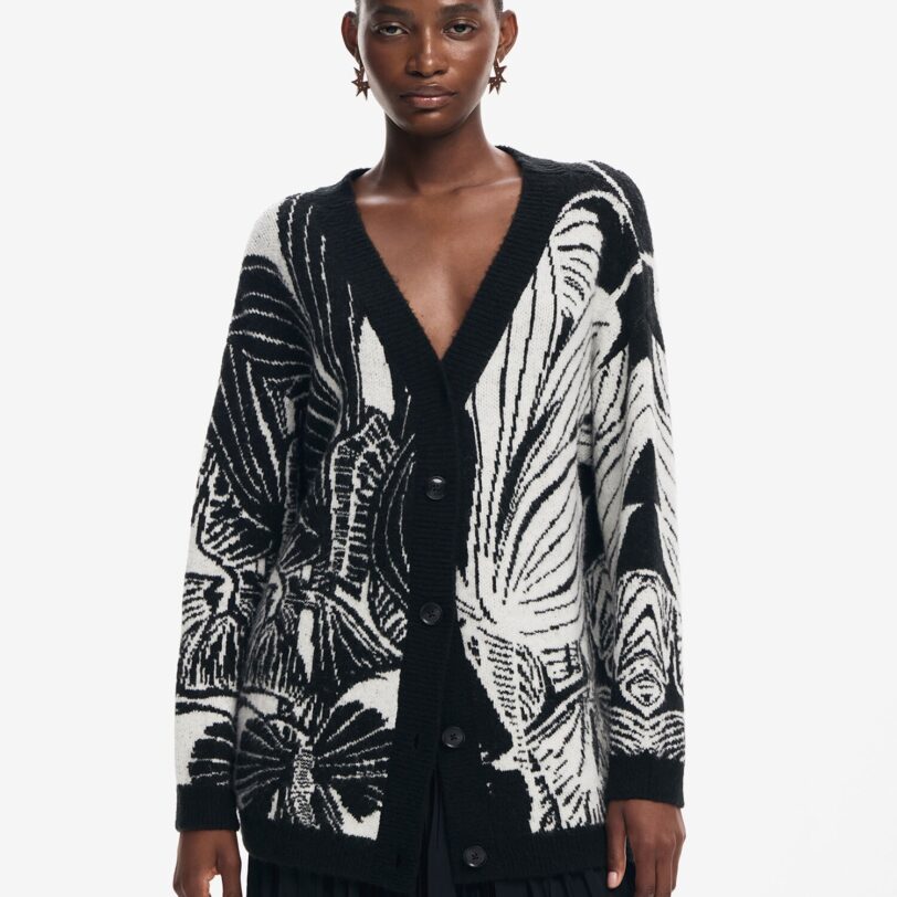 Desigual Pulover  negru