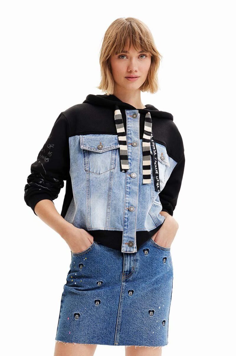 Desigual fusta jeans mini