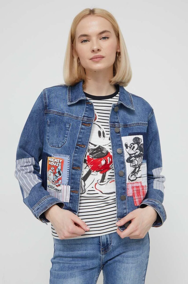 Desigual geaca jeans x Disney femei