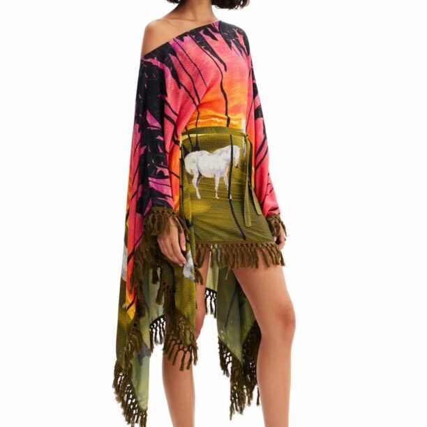 Desigual poncho preţ