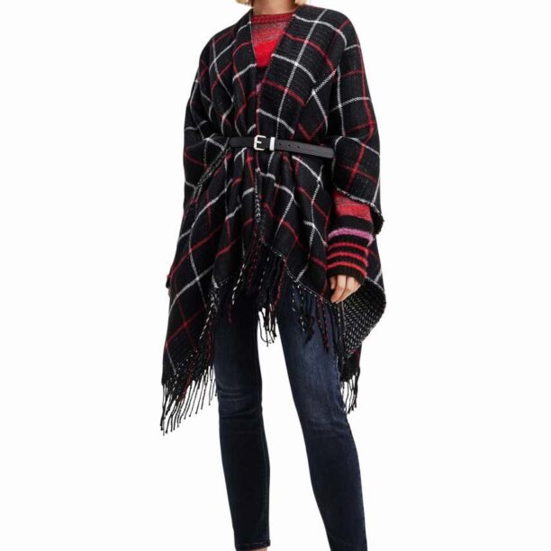 Desigual poncho culoarea negru